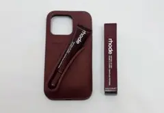 rhode iPhone 15pro iPhone携帯ケース＋リップ