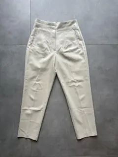 ZARA ハイウエストテーパードパンツ　Mサイズ