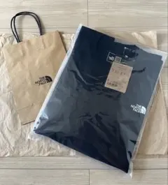 【新品・タグ付き】ザノースフェイス ロングスリーブバックサイドスクエアロゴティー