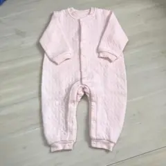ピンク　キルティング　カバーオール 66センチ baby nest