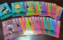 あつまれどうぶつの森　amiiboSPカード　被りなし　31枚　アミーボ