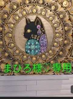 【手描きイラスト 225】ファンアート原画 色紙 黒猫「退屈が一番嫌いな女の子」 手描きイラスト 225】ファンアート原画 色紙 黒猫「退屈が一番嫌いな
