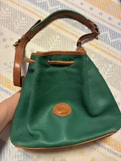 Dooney & Bourke 巾着型ショルダーバッグ グリーンのサムネイル