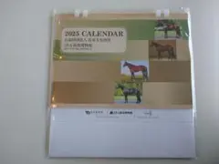 非売品未開封品　JRA競馬博物館 2025 卓上カレンダー