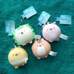 げっし〜ず まるまりぺたんこちびマスコット 4個セット