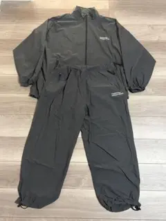 FreshService グレー系チェック ナイロンジャケット・パンツセット 