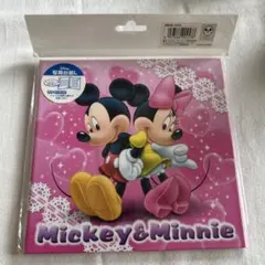 未使用 ディズニー ミッキー＆ミニーフォトアルバム 台紙Ｌ 手形足形 出産祝い