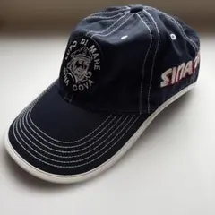 SINA COVA シナコバ　キャップ ネイビー 刺繍ロゴのサムネイル