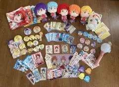 アイドルグッズセット ぬいぐるみ・バッジ・ポストカード