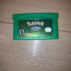 ポケモン　GAMEBOYADVANCE　ソフト　LEAF　GREEN　海外版　緑