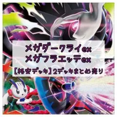 ポケモンカード ポケカ 構築済み2デッキ まとめ売り 即購入OK！のサムネイル