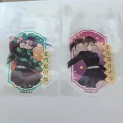 鬼滅の刃 ダイカット クリアカード 炭治郎 カナヲ