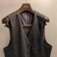 ツイード ベスト