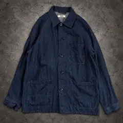 UNIQLO カバーオール デニムジャケット ワークジャケット Ｌ