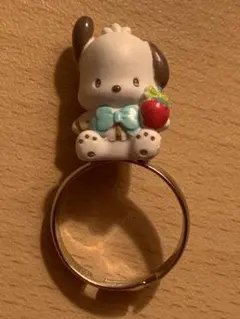 いちご新聞50周年記念☆ゆめきゅんリングBOX ポチャッコ 指輪のみ