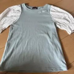 美品　Love Toxic ミントグリーン Tシャツ