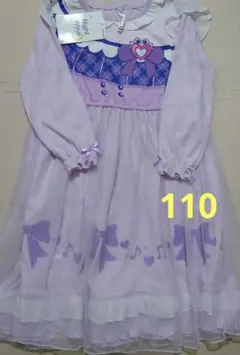 キミとアイドルプリキュア キュアキュンキュン ワンピース パジャマ 110