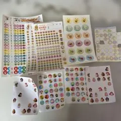 キャラクターシール　すみっコぐらし　リラックマ　タマアンドフレンズ　ディズニー