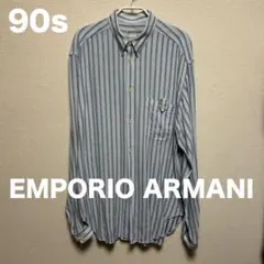 デ*コ様 EMPORIO ARMANI stripe shirt