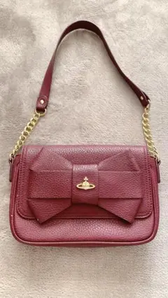 ヴィヴィアンウエストウッド ハンドバッグ リボン オーブ Vivienne