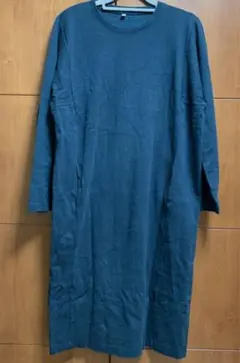 無印良品　黒ワンピース　M-L