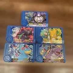 ポケモンフレンダ 5枚セット　タック技トレジャーピック