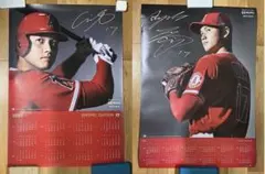 大谷翔平 /2023 2024 ポスター カレンダー / MUFG /エンゼルス