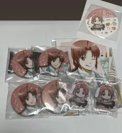 銀魂　よみうりランド　缶バッジ　アクリルスタンド　特典　神威