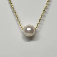 あこや真珠　スルーネックレス　8.2ミリ