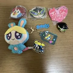 パワーパフガールズ ガチャガチャグッズ7点セット