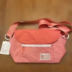 マリークワント、ショルダーバッグ、ピンク、ナイロン、未使用タグ付き
