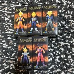 ドラゴンボール　LEGEND of SAYAN サイヤ人の系譜　コンプ5体セット