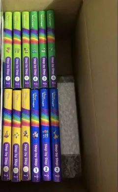 DWE　ディズニー英語システム　ステップバイステップ　ブルーレイ最新版