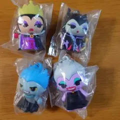 ラバFig. ディズニーヴィランズ　女王　マレフィセント　アースラ　ハデス