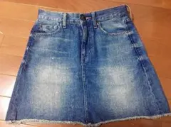 LOWRYS FARM デニムスカート