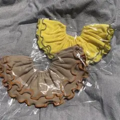 フリルスタイ よだれ掛け ハンドメイド 2枚組 360° 訳あり - メルカリ