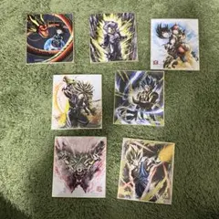 ドラゴンボール アートワークカード 7枚セット