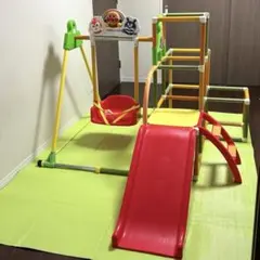 [핸드오버 할인 가능] 슬라이드와 스윙 가이드 포함 호빵맨 정글짐