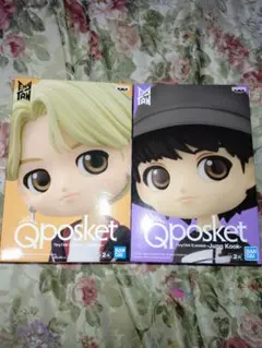 Qposket TinyTAN Jung Kook Jimin フィギュア 2体