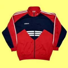 90s oldadidas オールドアディダス ナイロンパンツ刺繍ロゴ万国旗タグ