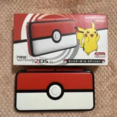 【ジャンク品】Newニンテンドー2DS LL モンスターボールエディション