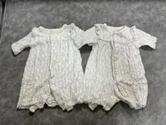 ロンパース　ベビー服　双子　50〜60 バースデイ