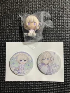 一番くじ　ホロライブ　ReGLOSS　轟はじめ　フィギュア　缶バッジ　セット