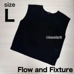 しまむら ニットベスト セーター ノースリーブ Vネック ブラック 黒