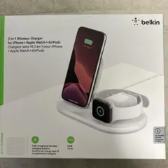 Belkin 3-in-1 Wireless Charger 본체 고장·부품용 품목