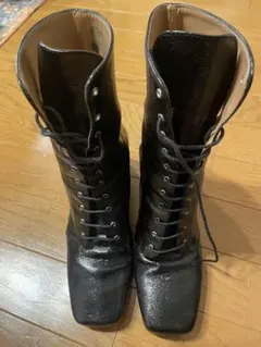 ブーツ レースアップ