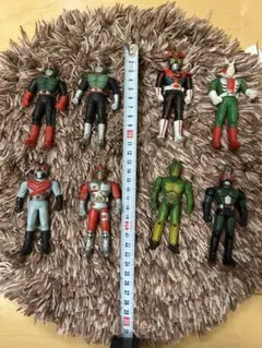 仮面ライダー フィギュアセット 8体