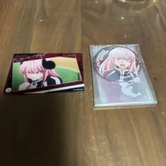 桃源暗鬼 屏風ヶ浦帆稀　彩光キラキラ缶バッジコレクション　クリアカード