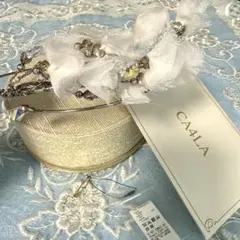 ♡新品♡ CA4LA Bridal ヘッドドレス（シルバー）のサムネイル