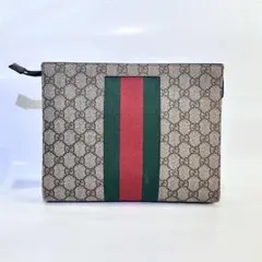 GUCCI グッチ GGスプリーム シェリーライン クラッチバッグ 475316